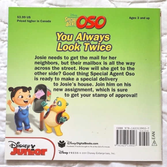 3/$15 🌸 Special Agent Oso: You Always Look Twice - Picture 2 of 7